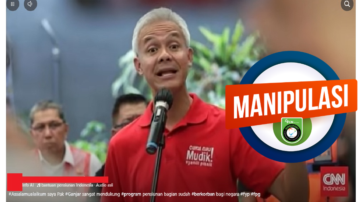 INFOGRAFIK: Hoaks Ganjar Dukung Program Dana Bantuan untuk Pensiunan, Awas Penipuan