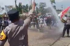 Demo di Bangkalan Ricuh, Sejumlah Mahasiswa Luka Terkena Pukulan Polisi
