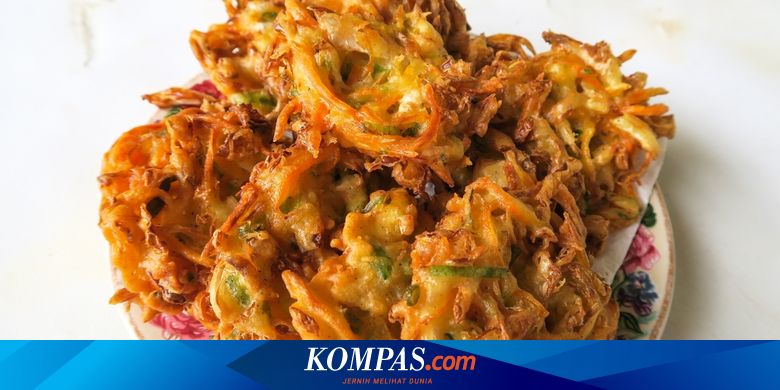 Resep Bakwan Sayur Kol dan Wortel, Rahasia Garing Tanpa Berminyak