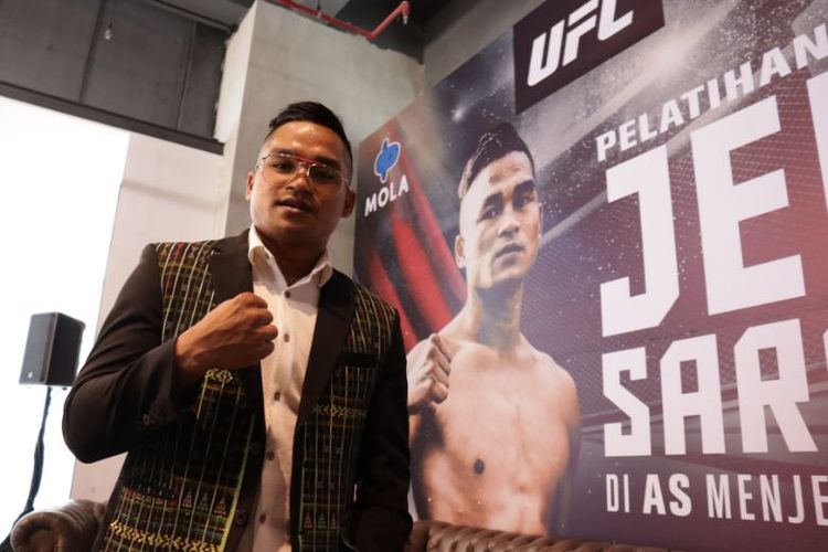 Jeka Saragih akan tampil final Road to UFC.