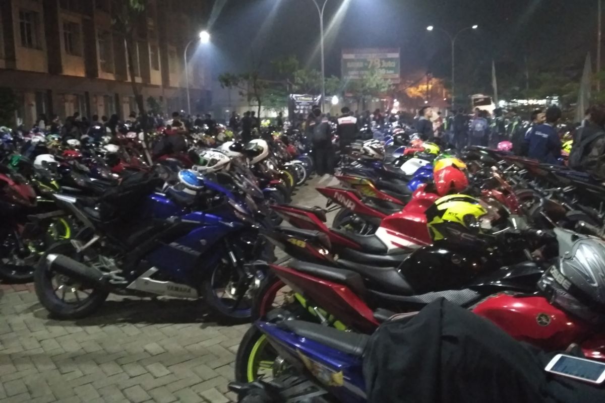 Komunitas Yamaha R15 adakan acara kopdar gabungan