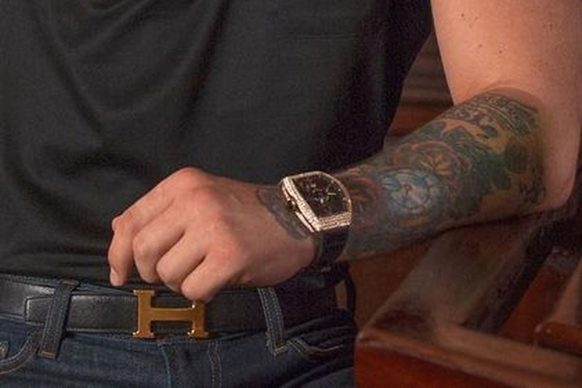 Koleksi jam tangan Conor McGregor Franck Muller Custom Diamond Encrusted