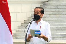 Kunjungi Lampung, Jokowi Tinjau Vaksinasi Pelajar hingga Resmikan Bendungan Way Sekampung