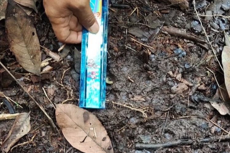 Jejak kaki yang diduga harimau ditemukan warga Musi Rawas, Sumatera Selatan.