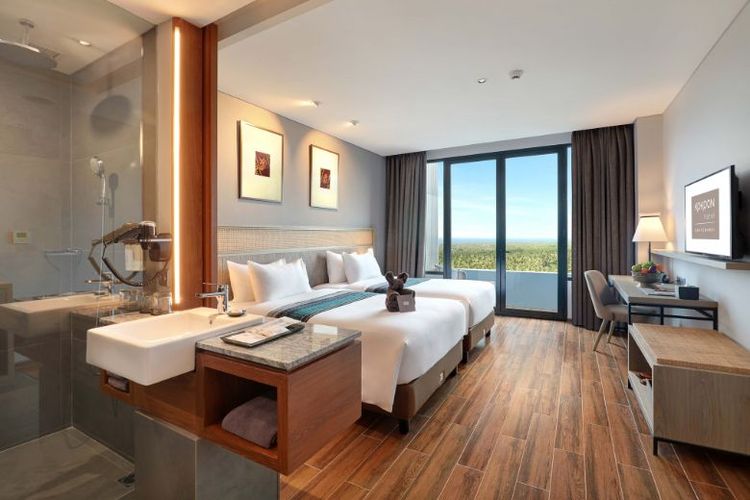 Deluxe Balcony Kokoon Hotel Banyuwangi. 