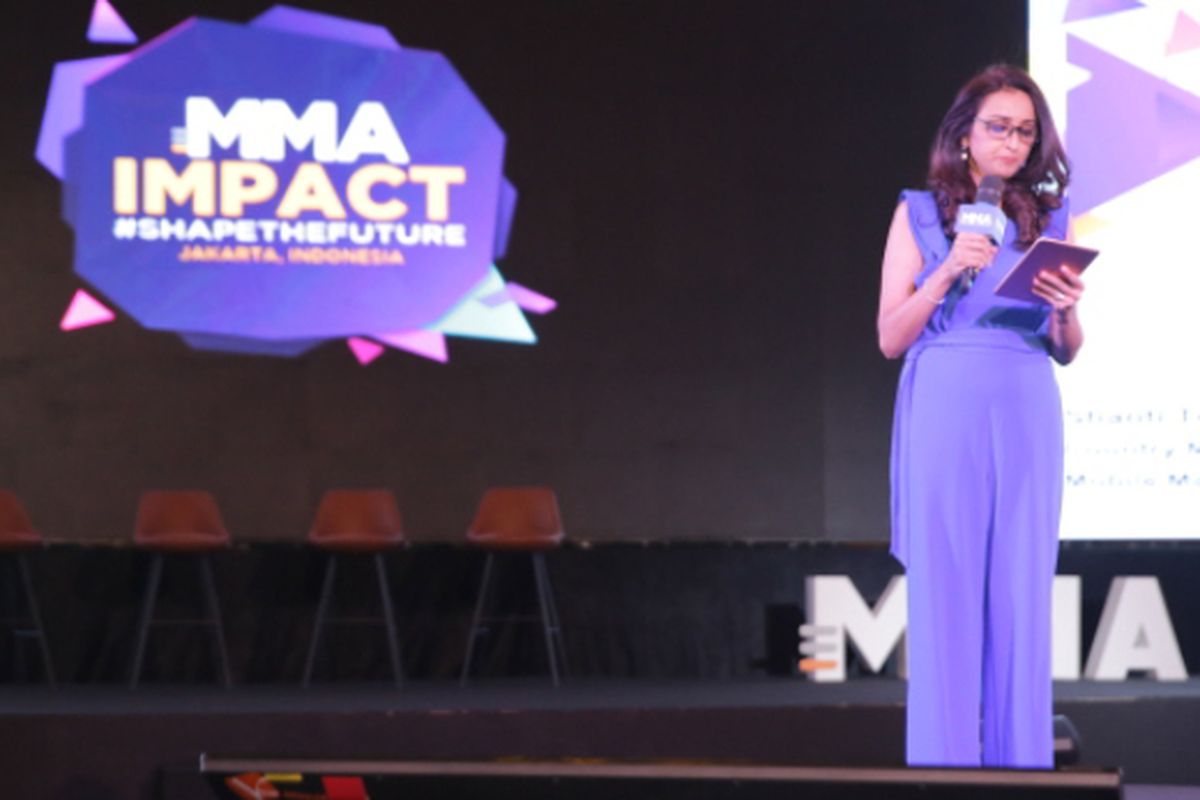 Country Manager Indonesia Mobile Marketing Association Shanti Tolani
