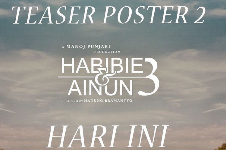 Teaser poster film Habibie & Ainun 3