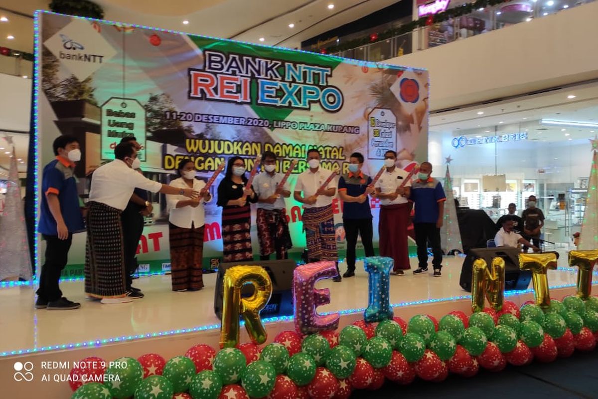 DPD Real Estat Indonesia (REI) Provinsi Nusa Tenggara Timur (NTT), menggelar Expo XIV 2020 di Lippo Plaza Kupang.