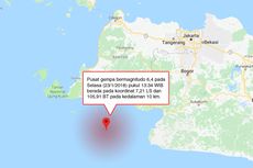 BMKG: Gempa 6,4 Magnitudo Berpusat di Banten, Tak Berpotensi Tsunami