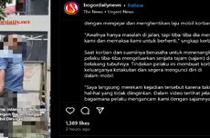 Pria di Bogor Acungkan Senjata Tajam, Diduga Tak Terima Diklakson