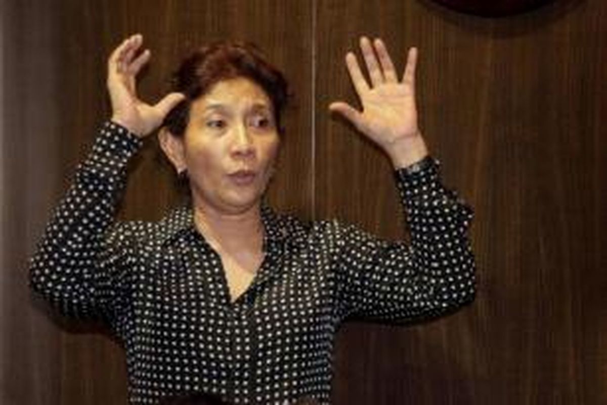 Menteri Kelautan dan Perikanan Susi Pudjiastuti 