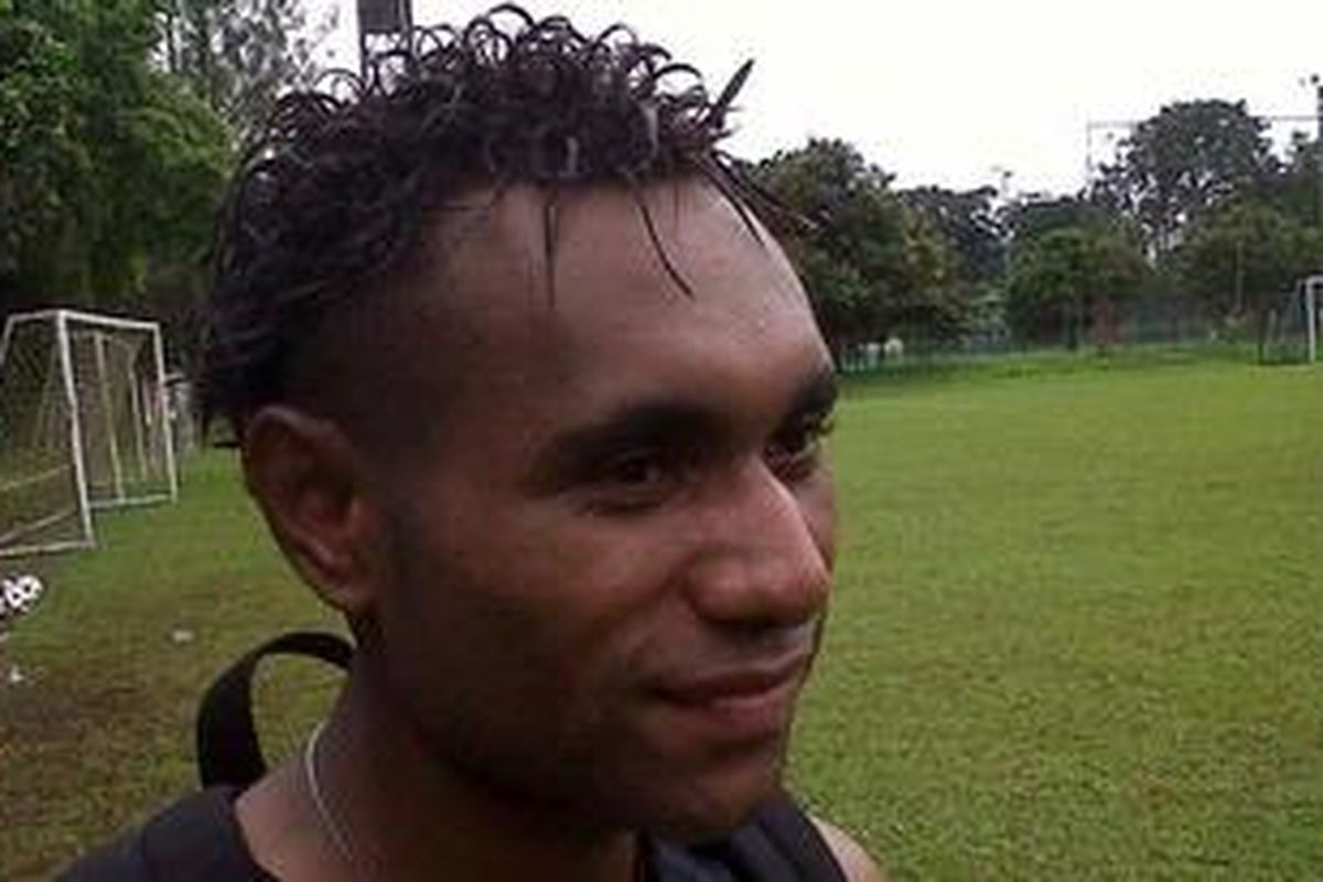 Striker Persipura Jayapura dan tim nasional U-23 Indonesia, Titus Bonai.
