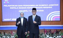 Zudan Arif Dilantik sebagai Kepala BKN, Menpan RB: Akselerasi Transformasi Manajemen ASN