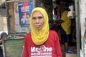 Penjaga Warung hingga Penjual Ketoprak di RT 11 Gandaria Jaksel Jualan Pakai Bahasa Inggris