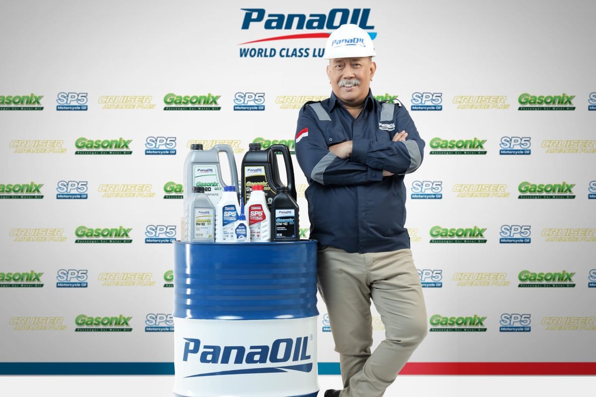 Indro Warkop ditunjuk sebagai brand ambassador Pana Oil.