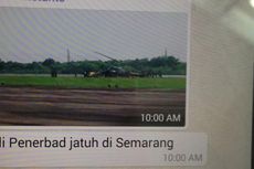 Heli TNI AD Jatuh, Penerbangan di Bandara Ahmad Yani Terganggu