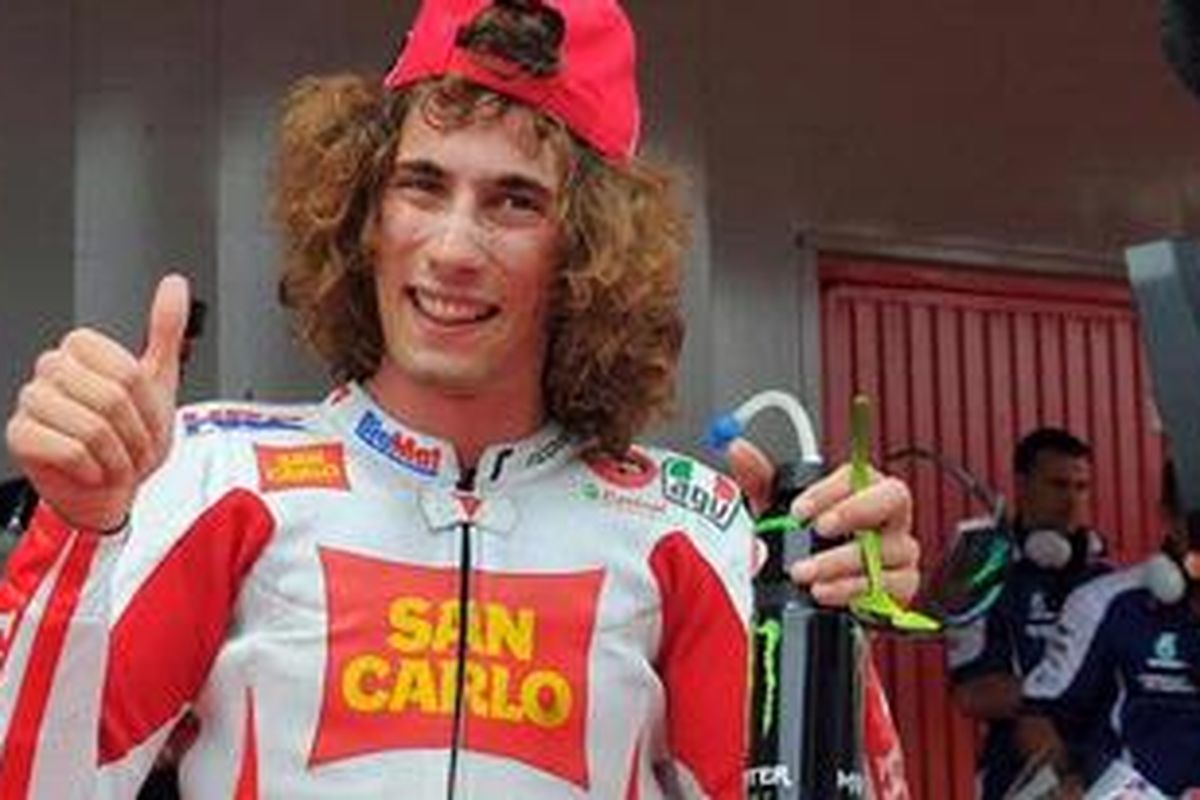 Pebalap Gresini Honda, Marco Simoncelli.