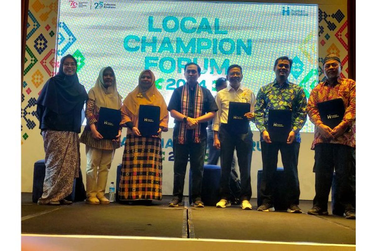 Human Initiative menggagas Local Champion Forum 2024 di kawasan Senggigi. 