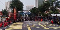 Demo Hari Buruh Surabaya, Ini Rute Long March dan Jalan yang Perlu Dihindari