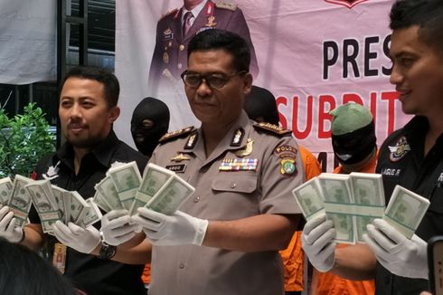 Polisi Gagalkan Penjualan 300.000 Dollar Palsu di Tangsel