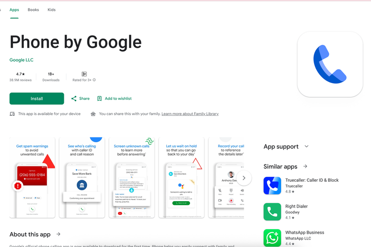 Ilustrasi Phone by Google