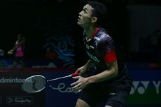 Jonatan Christie di Indonesia Open 2022: Sempat Goyah, 