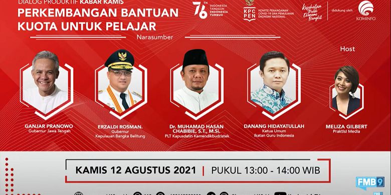 Mulai September 2021, Pemerintah Kembali Gulirkan Kuota Internet untuk Pelajar - Vimarsana News
