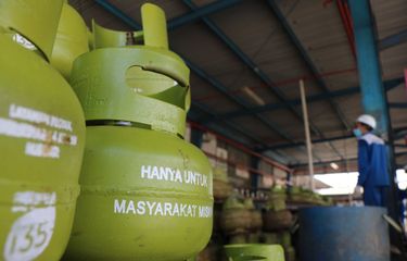 Ilustrasi pangkalan gas elpiji 3 kg. Bagaimana cara daftar jadi agen pangkalan gas elpiji 3 kg