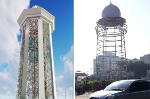 Viral Tugu Pamulang yang Mirip Toren Air, Ini Penjelasan Pemkot Tangsel