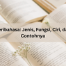Peribahasa: Jenis, Fungsi, Ciri, dan Contohnya