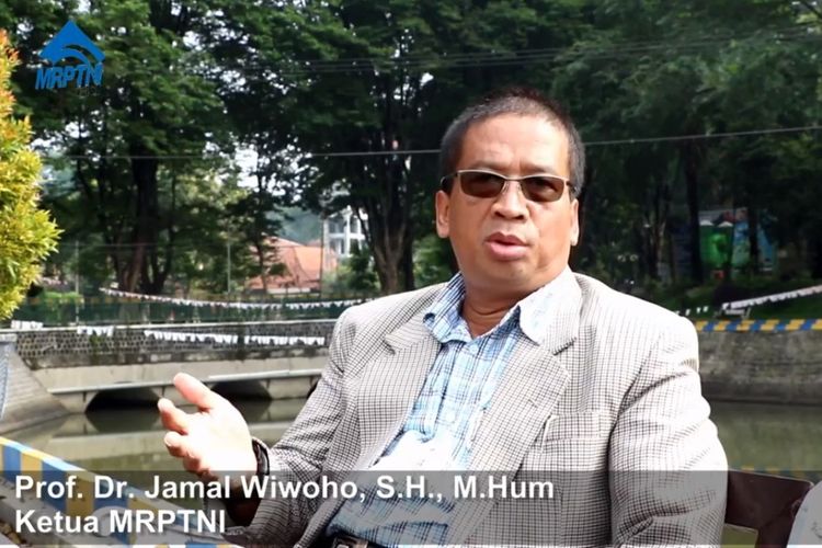 Tangkapan layar Instagram Prof Jamal Wiwoho.