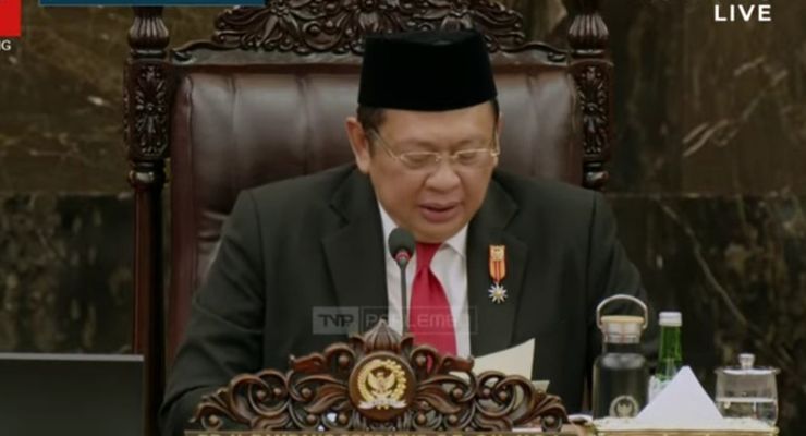 Di Depan Jokowi-Prabowo, Bamsoet: Koalisi Masih Bisa Berubah, Kotak Kosong Jangan Bikin Kita Terbelah