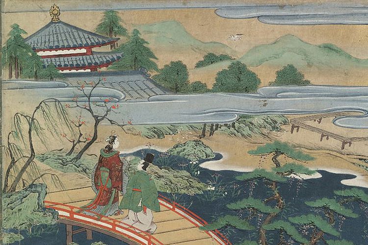 Cerita rakyat Jepang tentang nelayan Urashima Taro, setelah menyelamatkan nyawa kura-kura, diangkut ke Horai, sebuah istana Penyu sebagai tamu Putri Otohime. 