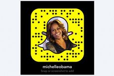 Istri Presiden Obama Juga Main Snapchat