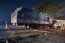 Pelintasan Nganjuk Terhalang Truk dan Sebabkan 5 Perjalanan KA Terganggu, Ini Kata KAI