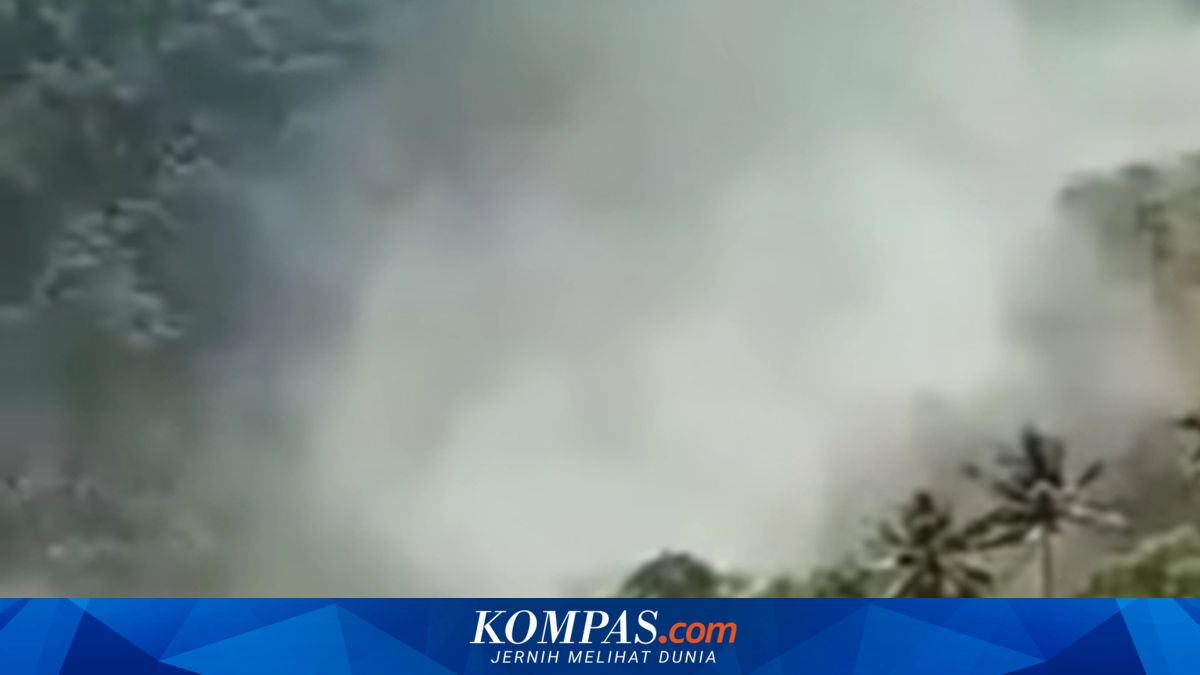 Bukit Uje Ubi di Palue Longsor Saat Gempa Susulan, Warga Berhamburan