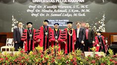 UPH Kukuhkan 3 Guru Besar, Rektor: Komitmen Wujudkan Keunggulan Akademik