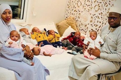 9 Bayi Kembar yang Lahir Prematur Tumbuh Sehat, Ibu Ceritakan Pengalaman Merawatnya