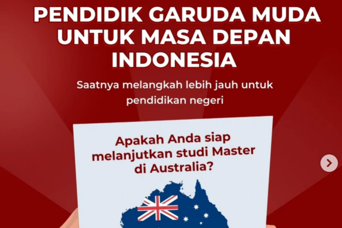 Beasiswa S2 Khusus untuk Kepala Sekolah dan Guru Sekolah Garuda, Cek Syaratnya