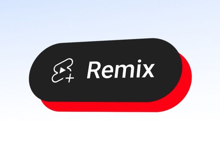 Ilustrasi fitur remix di YouTube untuk me-remix video musik jadi konten Shorts