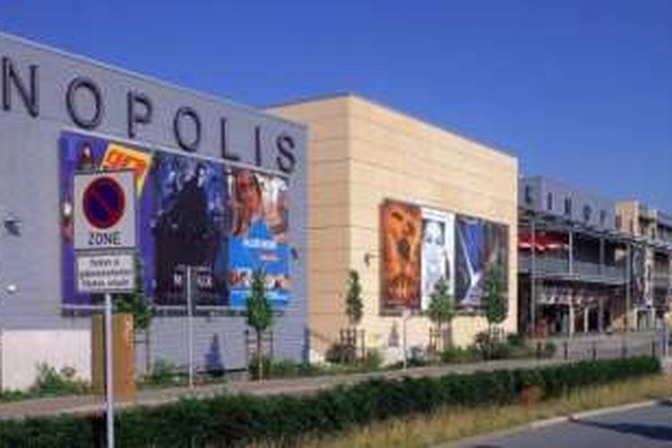 Komplek Bioskop Kinopolis di Kota Viernheim, Jerman.