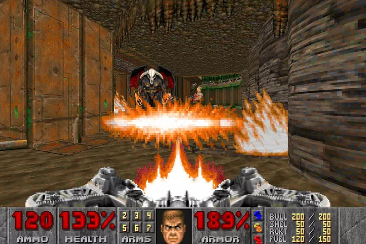 Doom + Doom II meluncur. Paket penjualan game ini tidak hanya menyatukan game Doom dan Doom II, tetapi juga menghadirkan konten baru, peningkatan visual, dan masih banyak lagi.