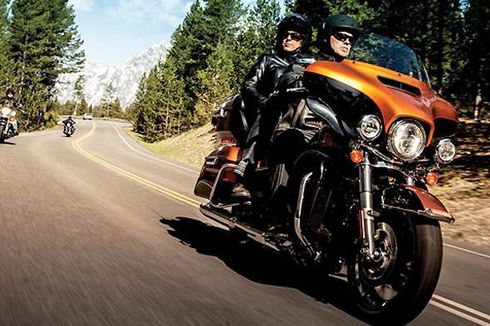 Penjualan Harley-Davidson Jalan di Tempat