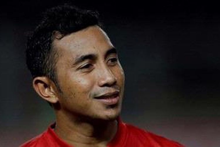 Pemain timnas Indonesia yang kini bermain untuk Persib Bandung, Firman Utina.