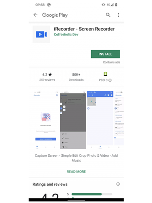 iRecorder Screen Recorder, aplikasi perekam layar itu disebut merekam suara dari HP pengguna tanpa izin setiap 15 menit sekali.