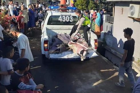 Pulang dari Pasar, Pasutri Pengendara Motor Tewas Dihantam KA Kamandaka di Tegal