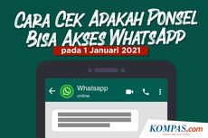 INFOGRAFIK: Cara Cek Apakah Ponsel Bisa Akses Whatsapp pada 1 Januari 2021