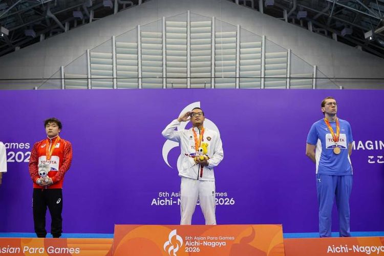 Mahasiswa S2 Unesa, Maulana Rifky Sabet 4 Medali Asian Para Games 2026