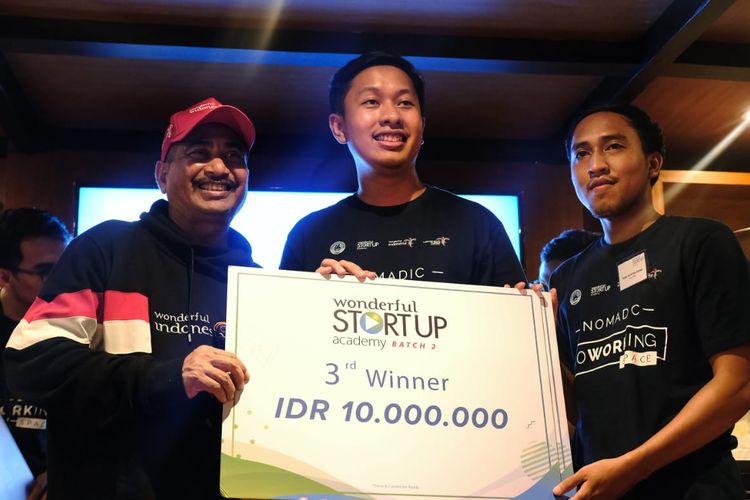 Acara Demo Day Wonderful Startup Academy (WSA) Batch II/2019 yang diselenggarakan di Labuan Bajo, pada 24 hingga 26 Maret 2019.