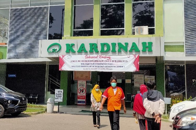 RSUD Kardinah menjadi satu dari 13 fasilitas kesehatan yang disiapkan untuk pelaksanaan program vaksinasi Covid-19 di Kota Tegal, Jawa Tengah, Kamis (7/1/2021)